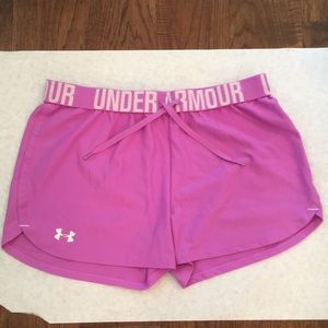 Purple under Armor shorts